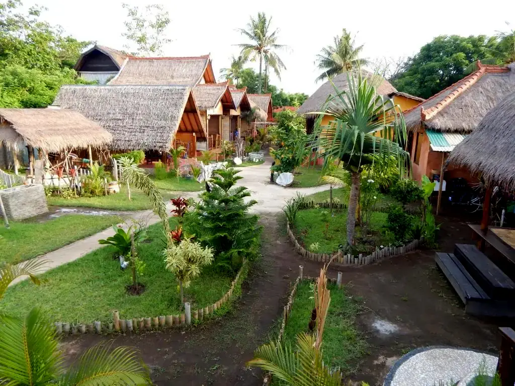 Kampung Meno Bungalows - Gili Islands Indonesia